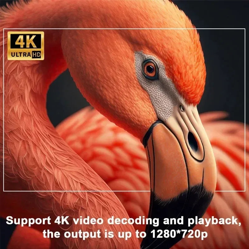Mini Projektor 4K WiFi 6 – Android 11 & 130" Skärm